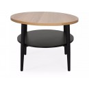 Стол журнальный SIGNAL ELLA B дуб/черный 60/45